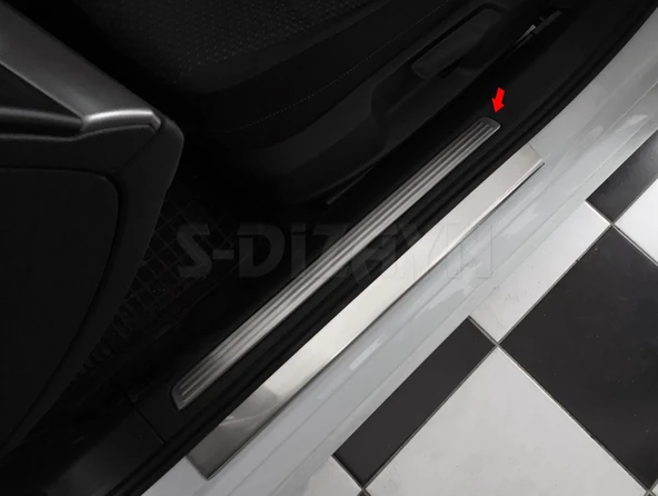 S-Dizayn VW Passat B8 Krom Aksesuar Çıta Seti A+Kalite - Resim 8