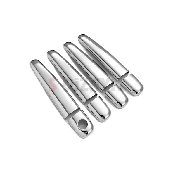 S-Dizayn Peugeot 307 Krom Kapı Kolu 4 Kapı 2001-2008 - Resim 3