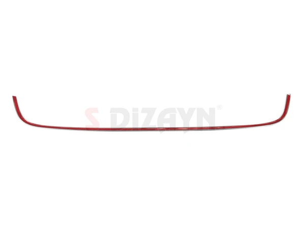 S-Dizayn VW Jetta Krom U Formlu Ön Tampon Çıtası 1 Prç. 2011-2014 - Resim 3