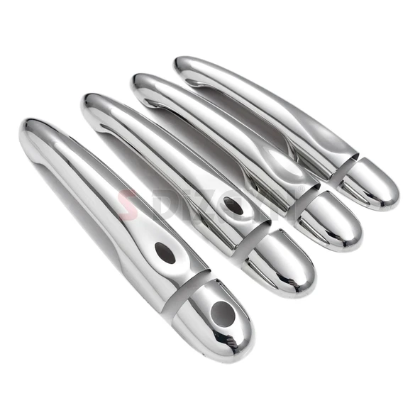 S-Dizayn Renault Fluence Krom Kapı Kolu 4 Kapı Sensörlü 2010-2016 - Resim 4