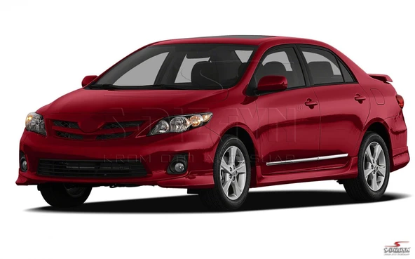 S-Dizayn Toyota Corolla Kapı Koruma Çıtası Krom 2007-2013 ürün görseli
