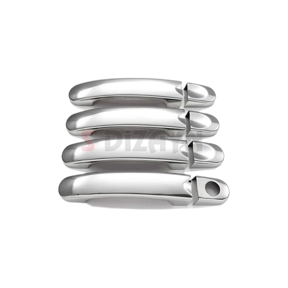 S-Dizayn VW T6 Transporter Krom Kapı Kolu 4 Kapı 2015-2019 - Resim 2