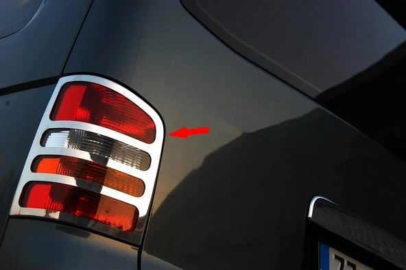 S-Dizayn VW T5 Caravelle Krom Stop Çerçevesi 2 Prç 2004-2015 ürün görseli