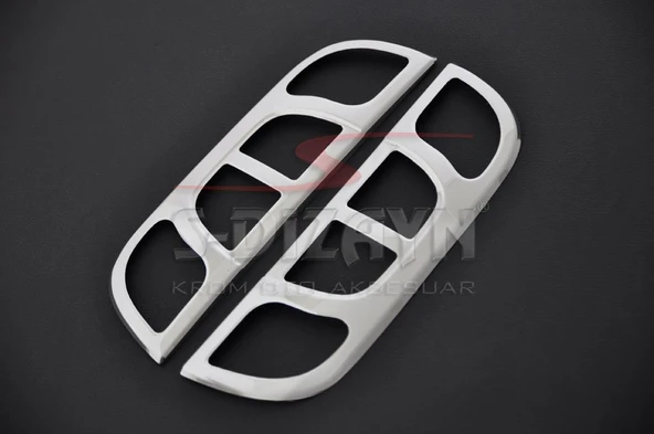 S-Dizayn Peugeot Bipper Krom Stop Çerçevesi 2 Prç 2007-2017 ürün görseli