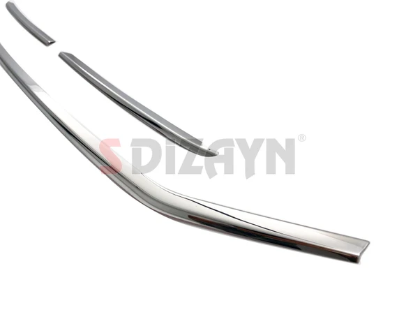 S-Dizayn VW Jetta Krom Ön Tampon Çıta 3 Prç. 2014-2019 - Resim 3