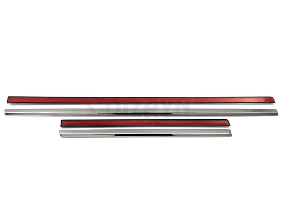 S-Dizayn Seat Leon Kapı Koruma Çıtası Krom 2006-2012 - Resim 4