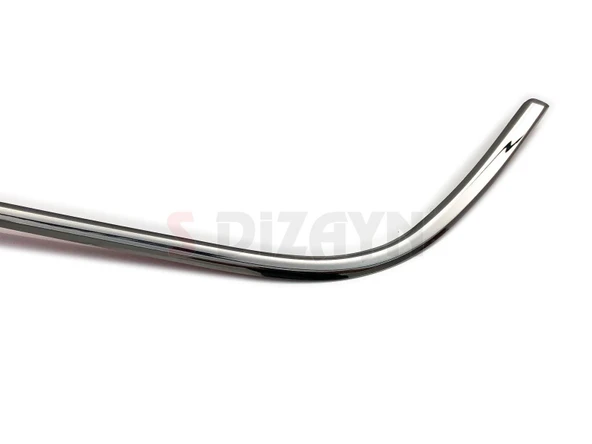 S-Dizayn VW Jetta Krom U Formlu Ön Tampon Çıtası 1 Prç. 2011-2014 - Resim 4