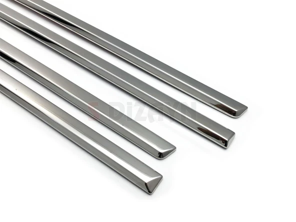 S-Dizayn Seat Leon Kapı Koruma Çıtası Krom 2006-2012 - Resim 5