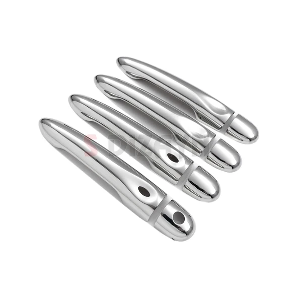 S-Dizayn Renault Fluence Krom Kapı Kolu 4 Kapı Sensörlü 2010-2016 - Resim 3