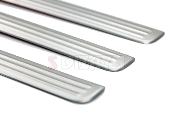 S-Dizayn VW Tiguan Krom İç Kapı Eşiği 4 Prç. 2016-2024 - Resim 3