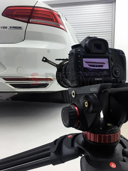 S-Dizayn VW Passat B8 Krom Egzoz Görünümü Difüzör R Line Still 2 Parça 2015-2019 - Resim 6