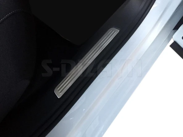 S-Dizayn VW Passat B8 Krom İç Kapı Eşiği 4 Parça 2015-2019 - Resim 7