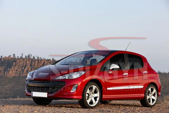 S-Dizayn Peugeot 308 Krom Ayna Kapağı 2 Prç 2007-2013 - Resim 2