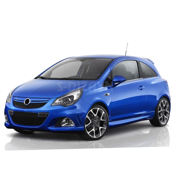 S-Dizayn Opel Corsa D Krom Cam Çıtası 2 Prç 2007-2014 (Van) ürün görseli
