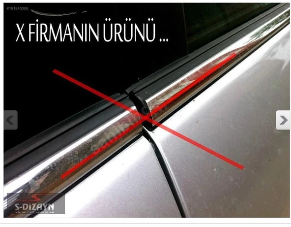 S-Dizayn Opel Astra J HB Krom Cam Çerçeve Seti 12 Prç 2010-2015 (Bütün-Formlu) A+ Kalite - Resim 12