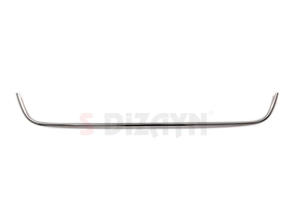 S-Dizayn VW Jetta Krom U Formlu Ön Tampon Çıtası 1 Prç. 2011-2014 - Resim 2