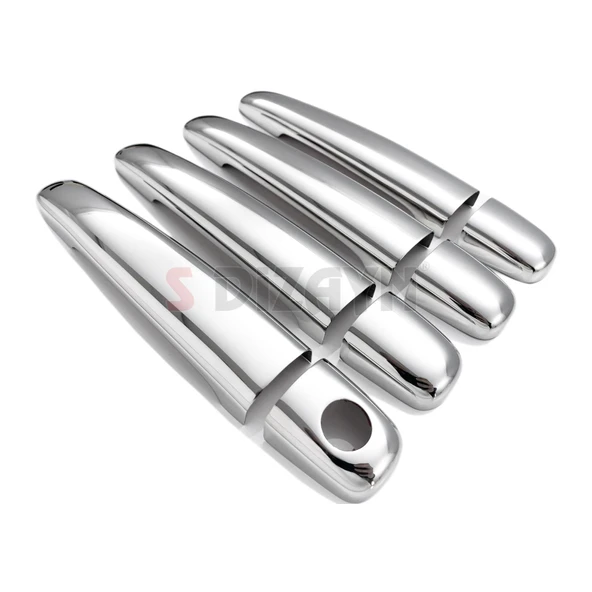 S-Dizayn Peugeot 307 Krom Kapı Kolu 4 Kapı 2001-2008 - Resim 4