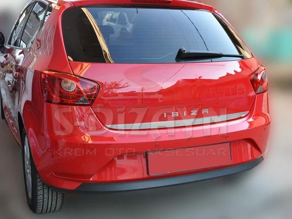 S-Dizayn Seat Ibiza Krom Bagaj Alt Çıta 2010-2017 - Resim 2