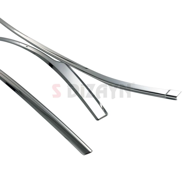 S-Dizayn VW Passat B8 Krom Ön Tampon Alt Çıtası 3 Parça 2015-2019 - Resim 3