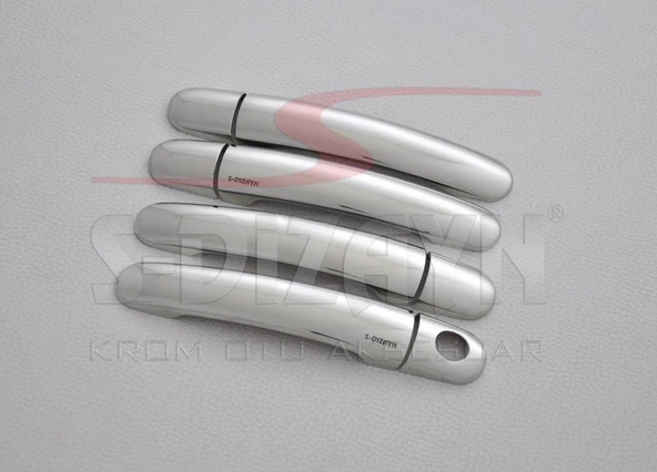 S-Dizayn Skoda Octavia A5 Krom Kapı Kolu 4 Kapı 2004-2013 - Resim 5