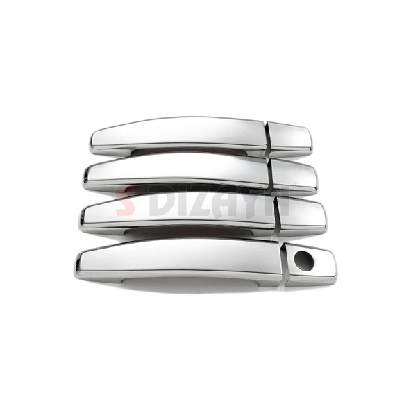 S-Dizayn Opel Astra H Krom Kapı Kolu 4 Kapı 2004-2013 - Resim 2