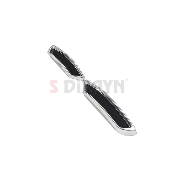 S-Dizayn VW Passat B8 Krom Egzoz Görünümü Difüzör R Line Still 2 Parça 2015-2019 - Resim 3