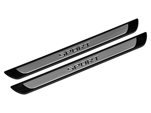 S-Dizayn Volkswagen Caddy 2K Krom Kapı Eşik Koruması Sport Line 2015-2020 2 Parça - Resim 3