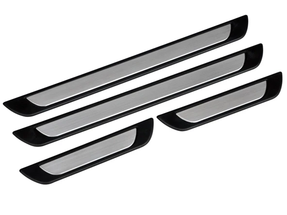 S-Dizayn Hyundai i30 Krom Kapı Eşik Koruması Krom Line 2007-2012 4 Parça - Resim 3