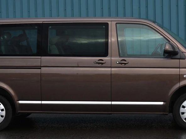 S-Dizayn VW T5 Caravelle Krom Yan Kapı Çıtası 5 Prç. (K.Ş) 2010 Üzeri ürün görseli