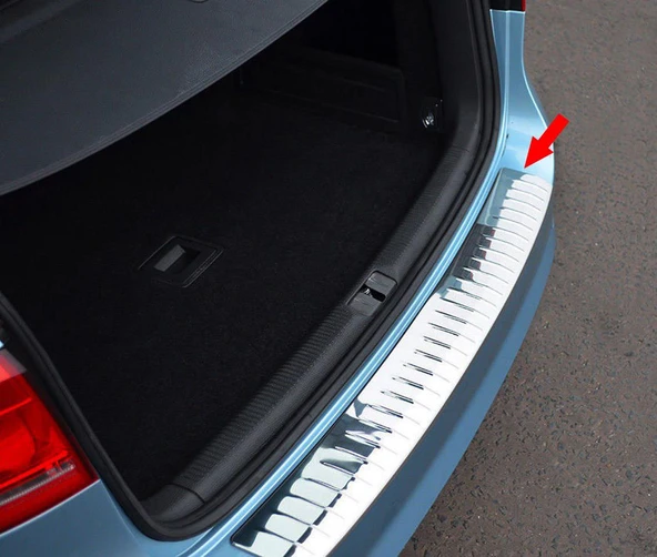 S-Dizayn VW Passat B7 SW Krom Arka Tampon Eşiği 2011-2014 ürün görseli