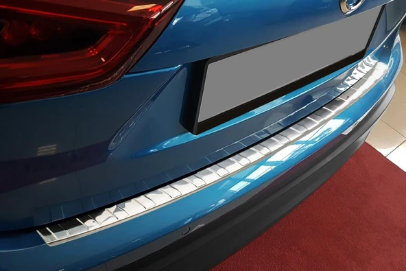 S-Dizayn Nissan Qashqai Krom Arka Tampon Eşiği 2017-2021 ürün görseli