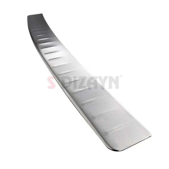 S-Dizayn Skoda Rapid Spaceback Krom Arka Tampon Eşiği 2013-2017 - Resim 3