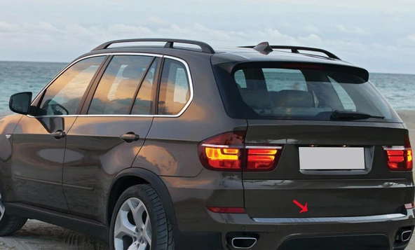 S-Dizayn Bmw X5 E70 Krom Arka Tampon Eşiği 2007-2013 ürün görseli