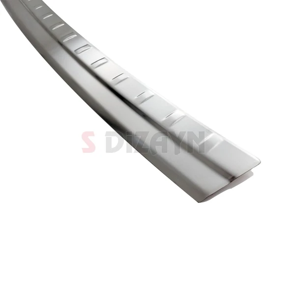 S-Dizayn Audi Q7 Krom Arka Tampon Eşiği 2015 Üzeri - Resim 3