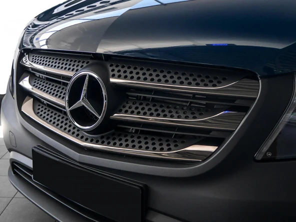 S-Dizayn Mercedes Vito W447 Krom Ön Panjur Geniş Model 5 Prç. 2014-2020 - Resim 5