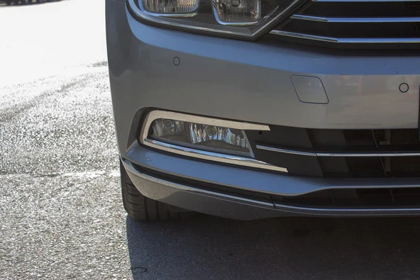 S-Dizayn VW Passat B8 Krom Sis Farı Çerçevesi 2 Parça 2015-2019 - Resim 5