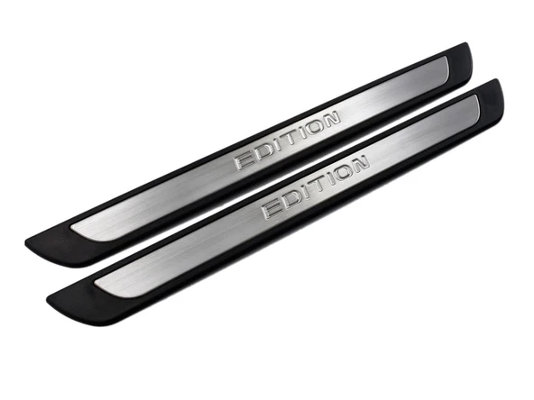 S-Dizayn Opel Astra H TwinTop Krom Kapı Eşik Koruması Edition Line 2006-2010 2 Parça - Resim 3