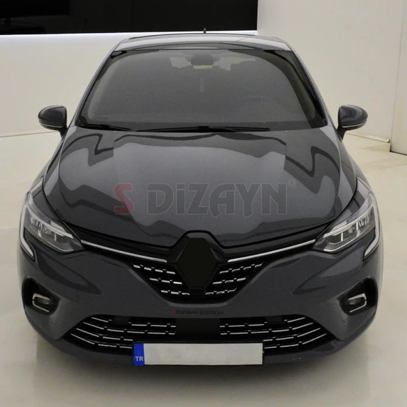S-Dizayn Renault Clio 5 Krom Ön Alt Panjur 6 Prç. 2019 Üzeri - Resim 4