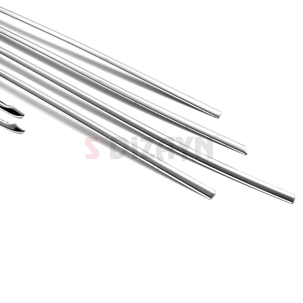 S-Dizayn Toyota Corolla Krom Cam Çıtası 8 Prç. 2019 Üzeri - Resim 4