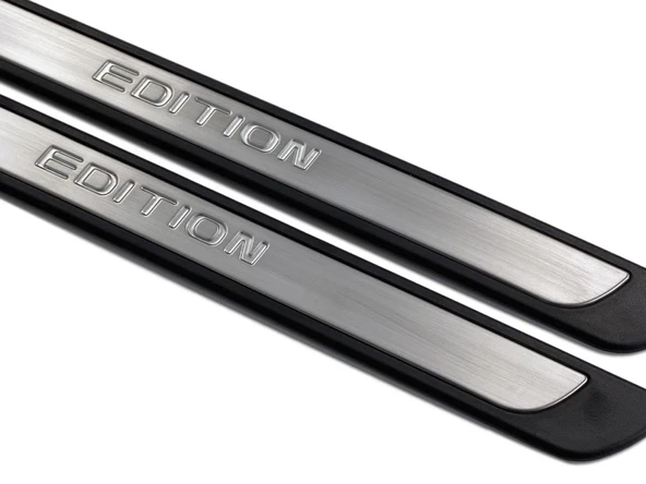 S-Dizayn Opel Astra H TwinTop Krom Kapı Eşik Koruması Edition Line 2006-2010 2 Parça - Resim 4