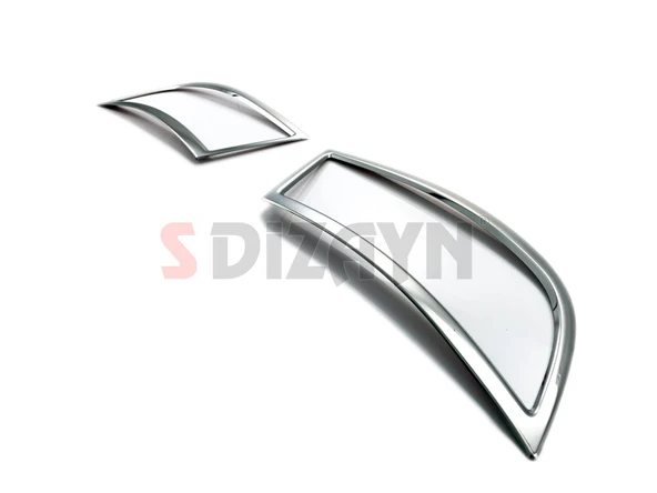 S-Dizayn Skoda Superb Krom Egzoz Çıkışı 2 Parça 2020-2023 - Resim 2