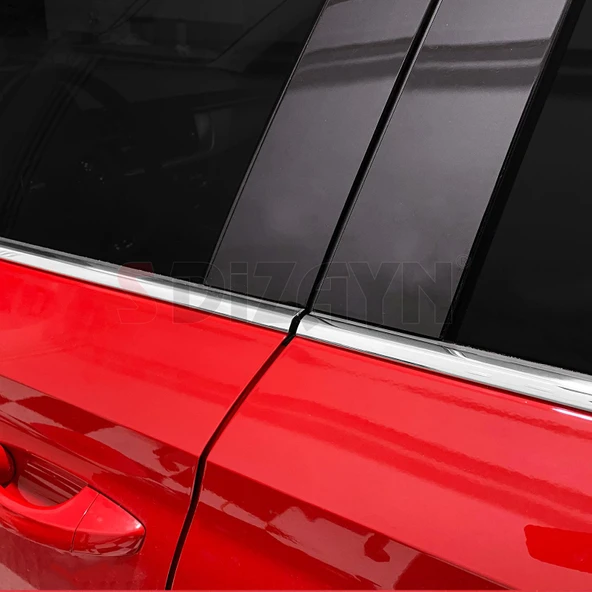 S-Dizayn Skoda Scala Krom Cam Çıtası 6 Prç 2019 Üzeri - Resim 5