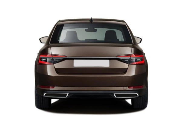 S-Dizayn Skoda Superb Krom Egzoz Çıkışı 2 Parça 2020-2023 - Resim 3