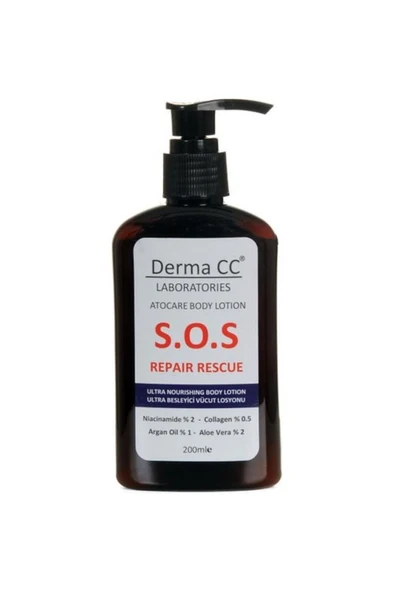 Derma CC LABORATORIES S.o.s Atocare Body Lotıon - Yoğun Onarım Losyonu 200 Ml ürün görseli 1