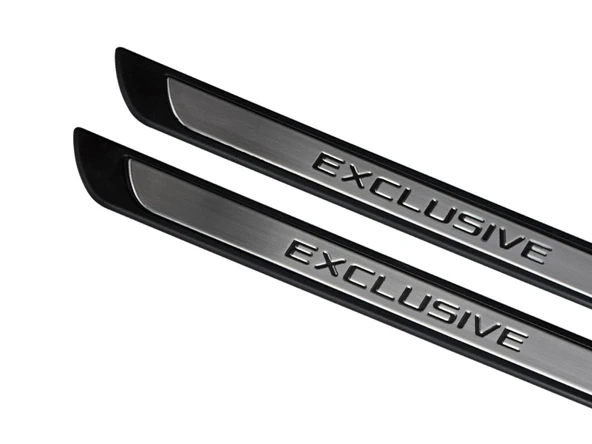 S-Dizayn Volkswagen Passat B8.5 Krom Kapı Eşik Koruması Exclusive Line 2019-2023 4 Parça - Resim 7