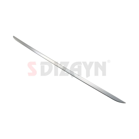 S-Dizayn Opel Combo E Krom Bagaj Camı Alt Çıtası 2018-2023 - Resim 3