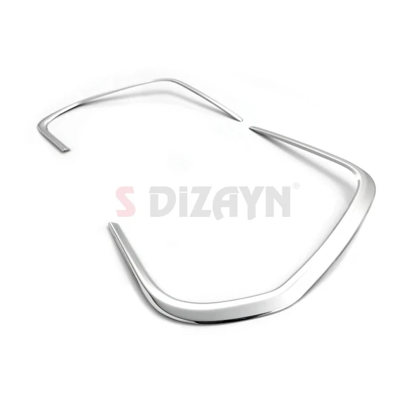 S-Dizayn VW Tiguan Krom Sis Çerçevesi 2 Prç. 2020-2024 - Resim 4