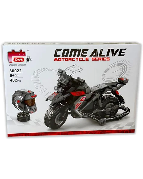Ctoys Come Alive Blok Motorsiklet 402 Parça 30022 ürün görseli 1