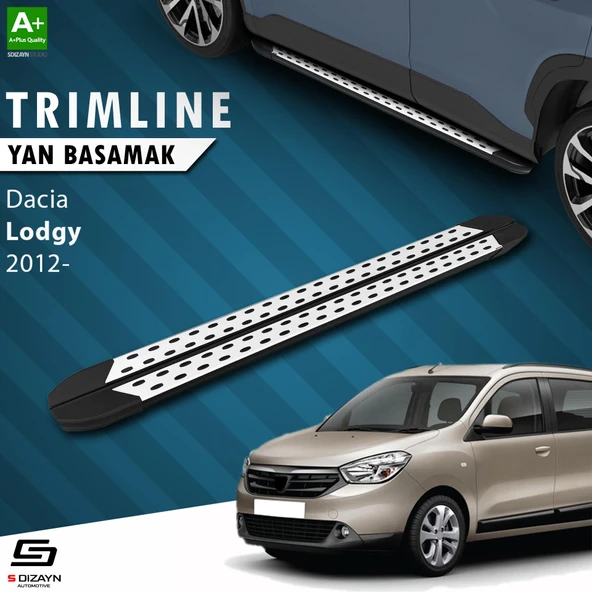 S-Dizayn Dacia Lodgy TrimLine Gri Yan Basamak 207 Cm 2012 Üzeri A+ Kalite ürün görseli