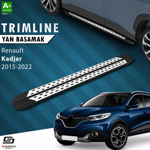 S-Dizayn Renault Kadjar TrimLine Gri Yan Basamak 179 Cm 2015-2022 A+ Kalite ürün görseli